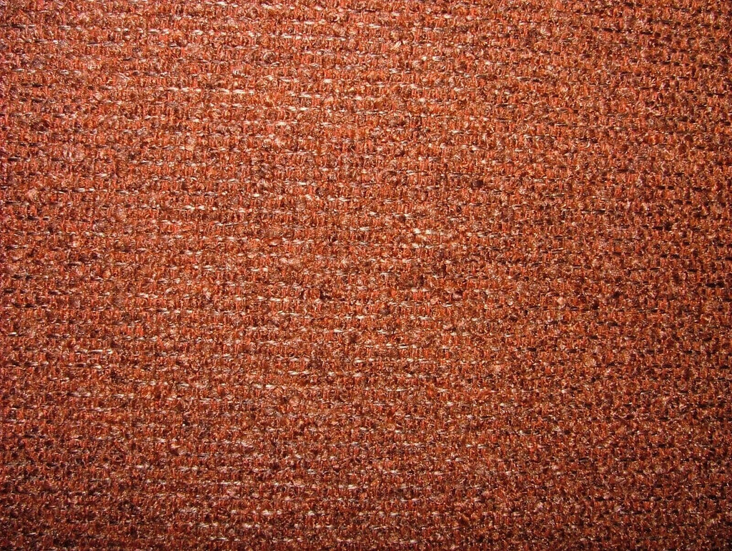 3.7 Metres iLiv Burnt Paprika Boucle Flame Retardant Fabric Upholstery Cushion