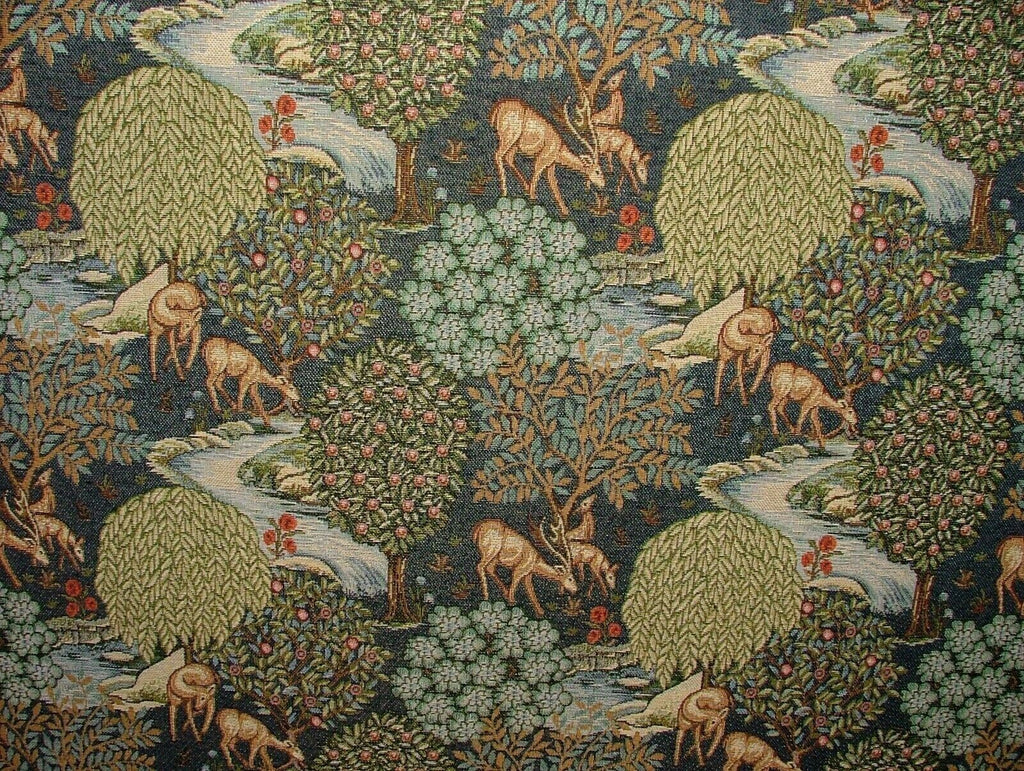 William Morris The Brook Tapestry Curtain Upholstery Cushion Craft Fabric