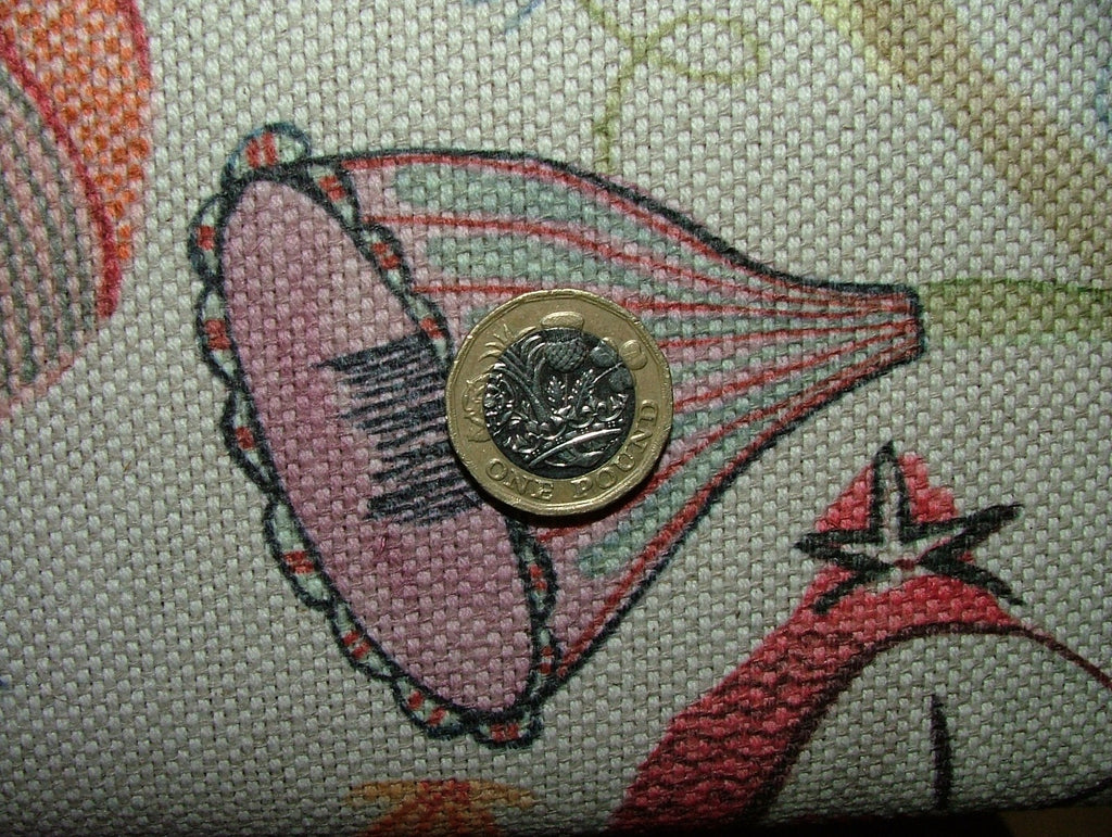 Voyage Maison Curtain Fabric LAAMORA SUMMER Linen Upholstery Cushion 8.3 METRES17