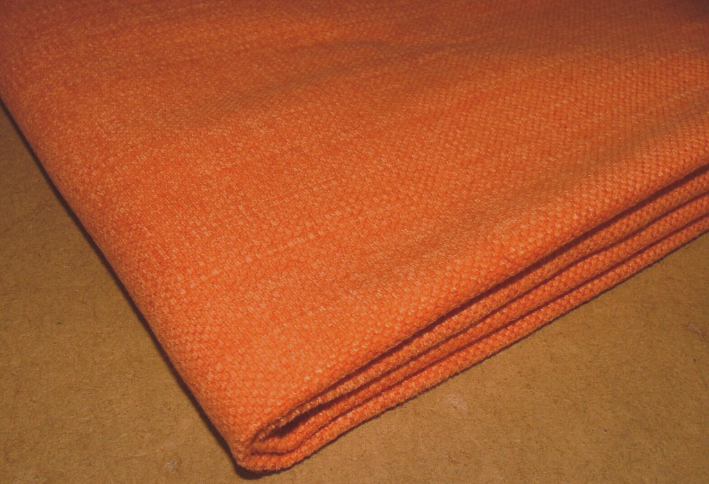 59cms Romo Linara Tangerine Linen Union Fabric Upholstery Cushion