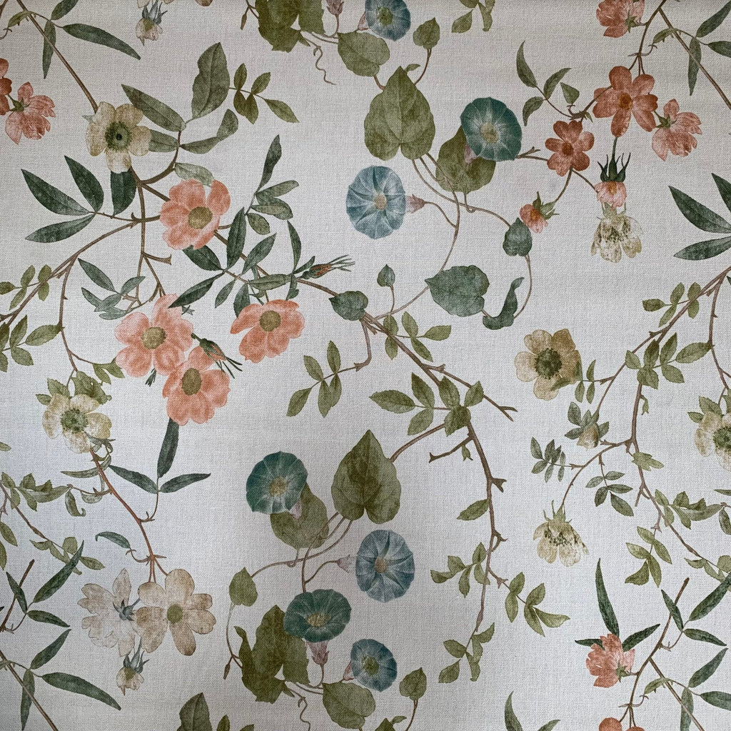 3.1 Metres iLiv Caprice Papaya Woven Cotton Fabric Cushion Curtain Upholstery7