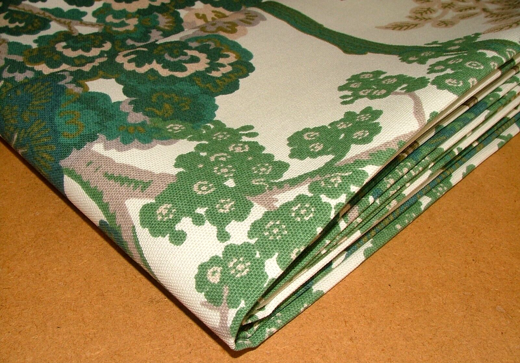 1.9 Metres iLiv Avar Evergreen Woven Cotton Fabric Cushion Curtain Upholstery