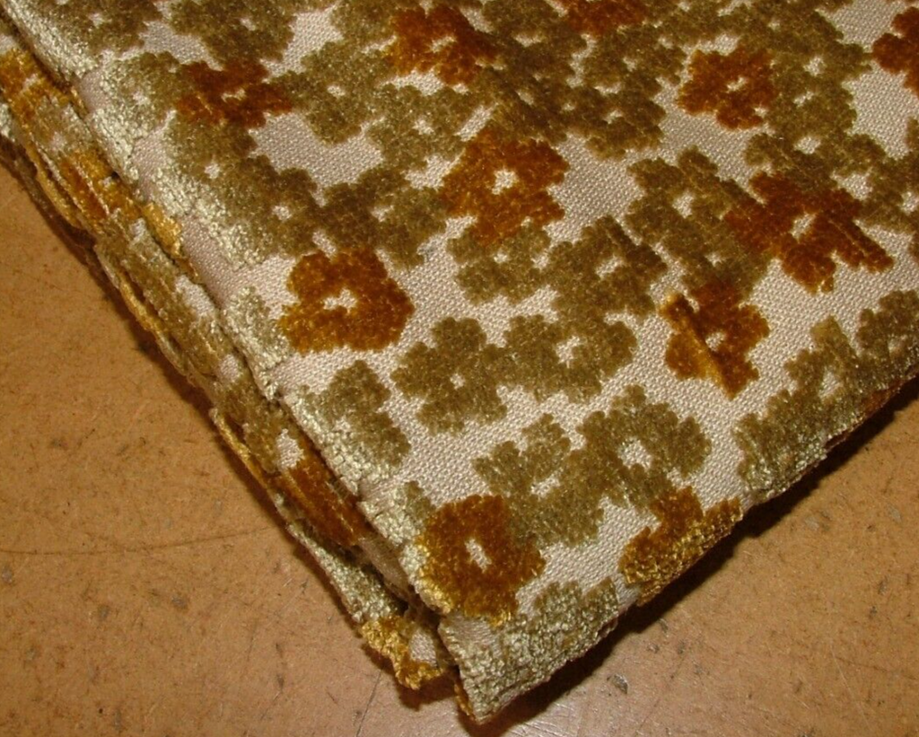 45cms Romo Charm Harvest Gold Velvet Fabric Upholstery Cushion RRP £74.03