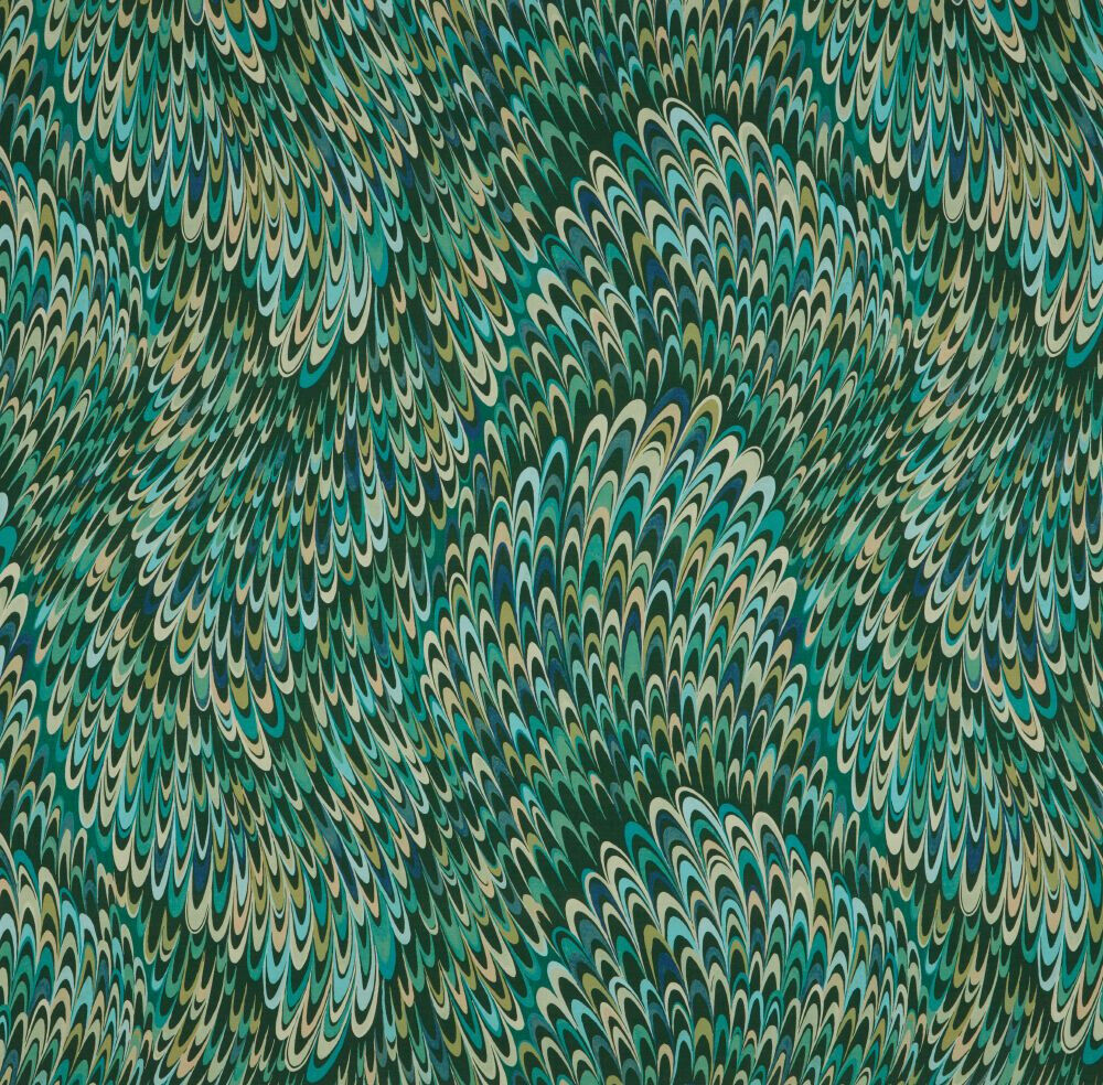 2.6 Metres Seraphina Emerald 100% Cotton Curtain Upholstery Cushion Blind Fabric