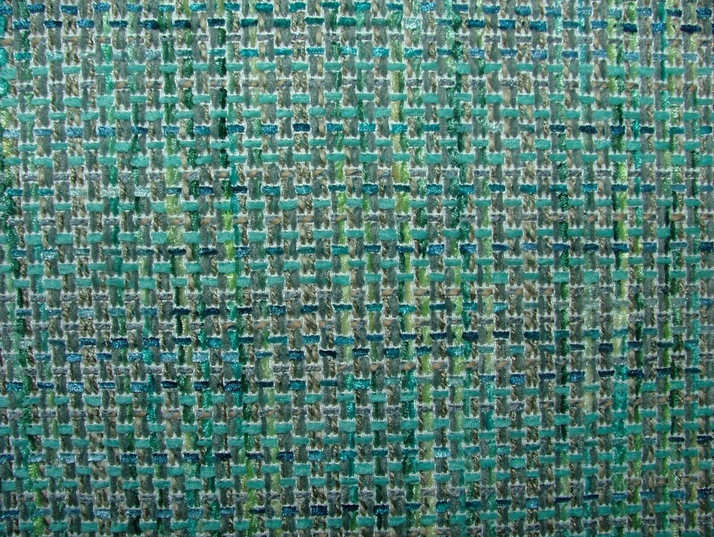 3.7 Metres iLiv Zen Jade Textured Woven Fabric Cushion Curtain Upholstery