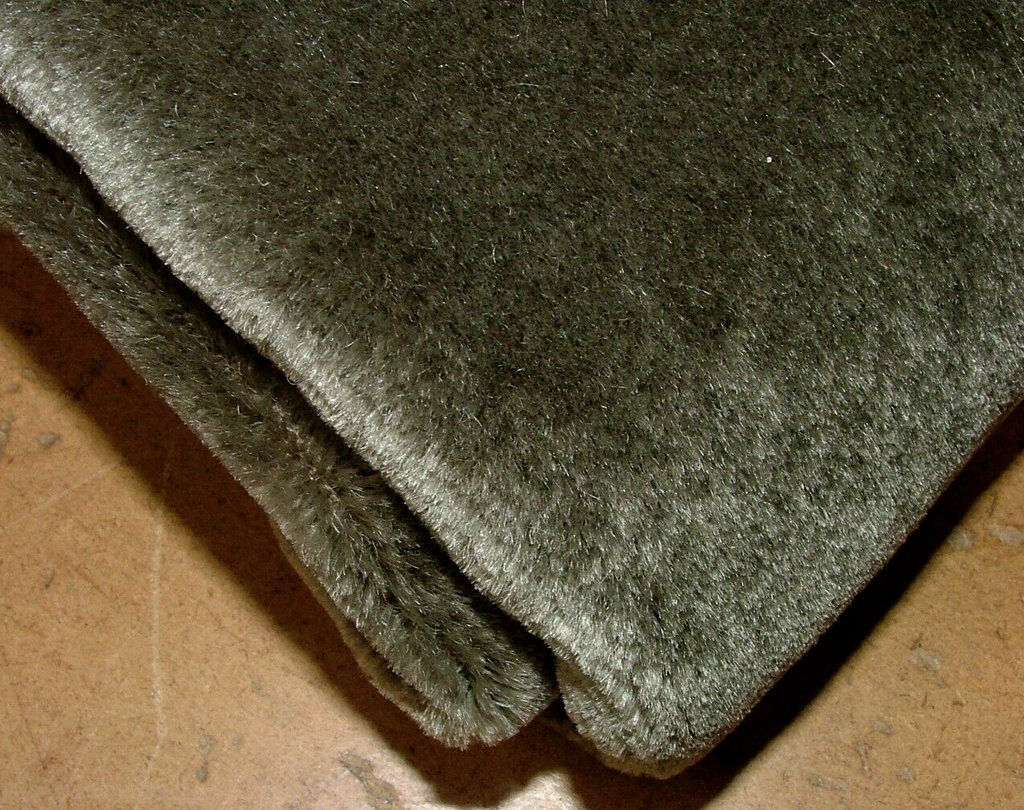 Romo Rest Cacao Thick Mohair Velvet Fabric Upholstery Cushion RRP £335.00