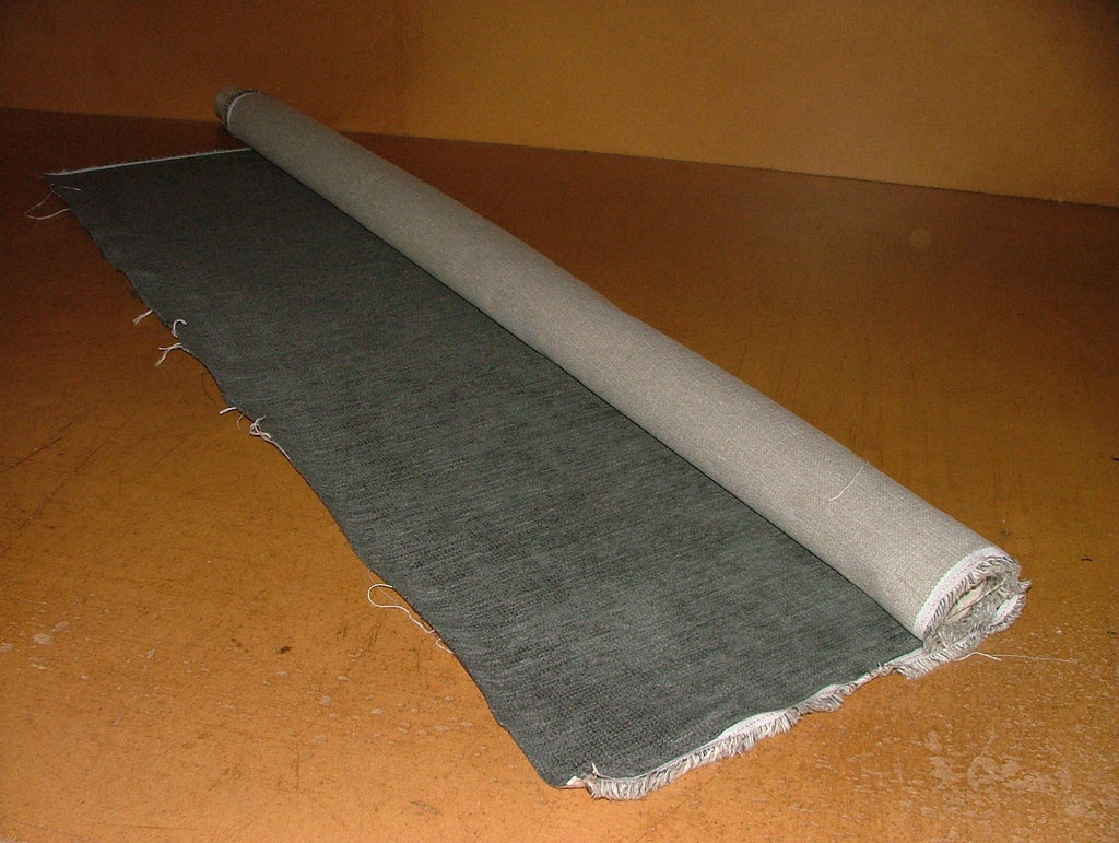 Mark Alexander Romo Fabric FEZ SLATE GREY CHENILLE Upholstery Cushion  1.5 Metre1