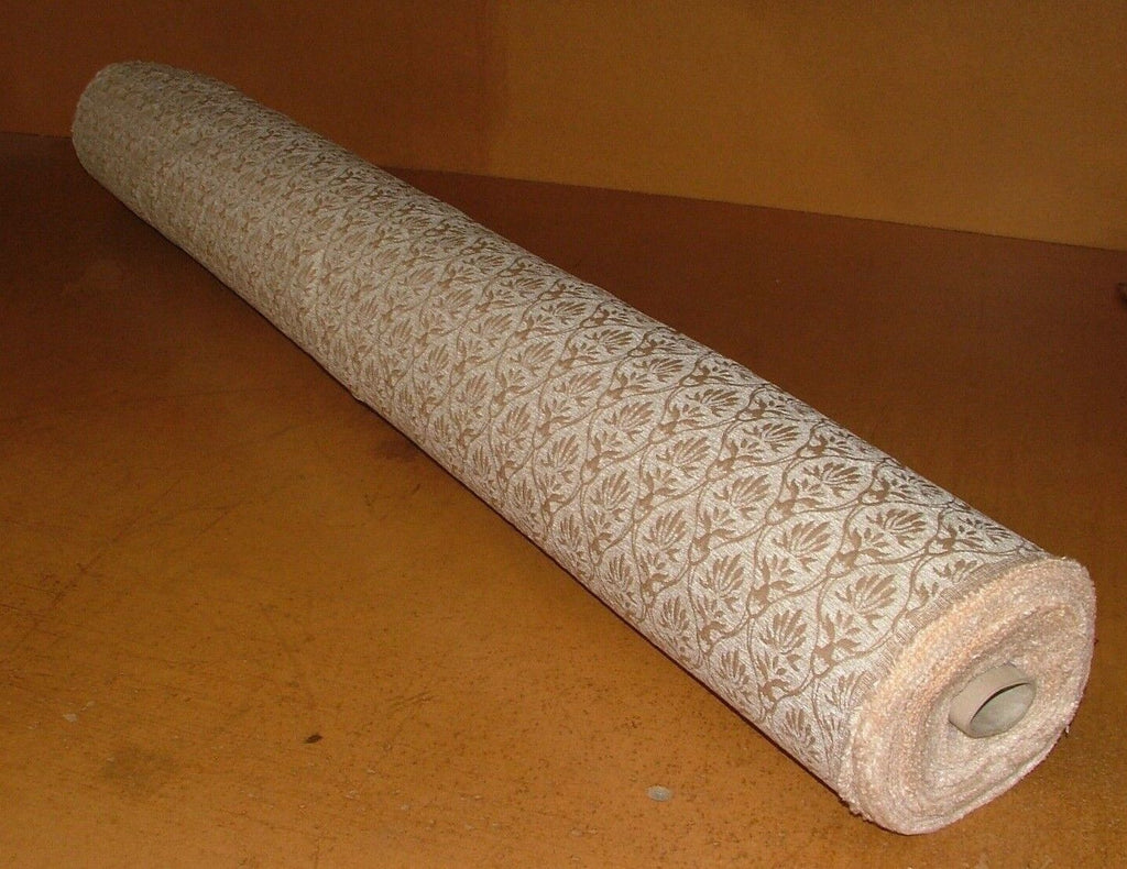 38 Metres Heritage Natural Chenille Fabric Upholstery Cushion Curtain FULL ROLL