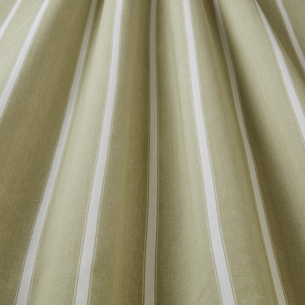 iLiv Woven Curtain Fabric 3.1 Metres Waterbury Olive Stripe Upholstery Cushion0