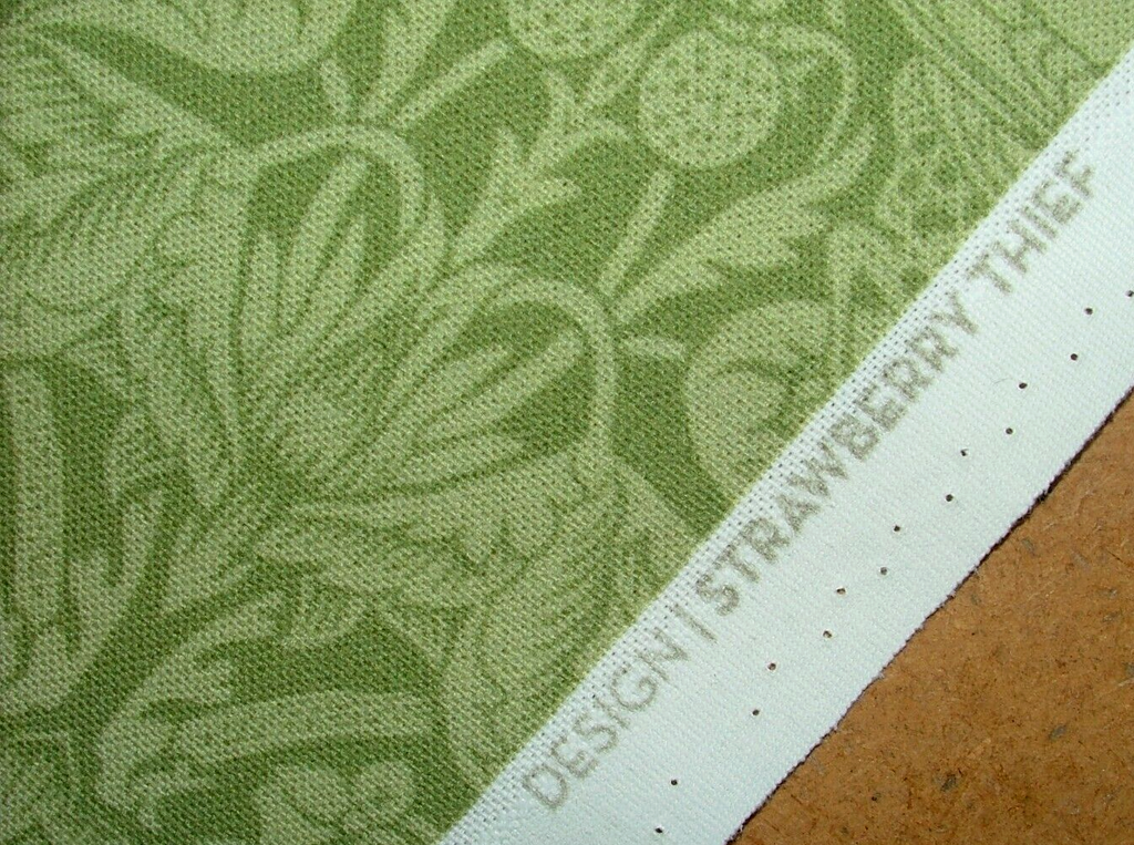 William Morris Strawberry Thief Apple Cotton Curtain Upholstery Cushion Fabric