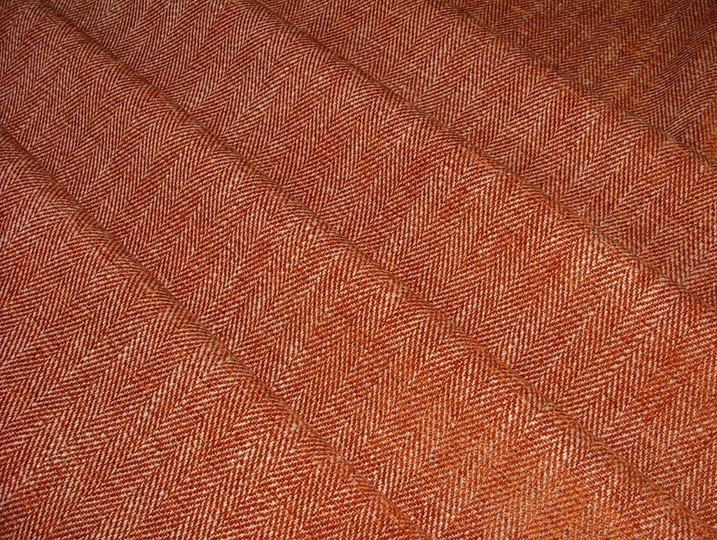 15 Metres Autumn Herringbone Chenille Fabric Curtain Cushion Upholstery