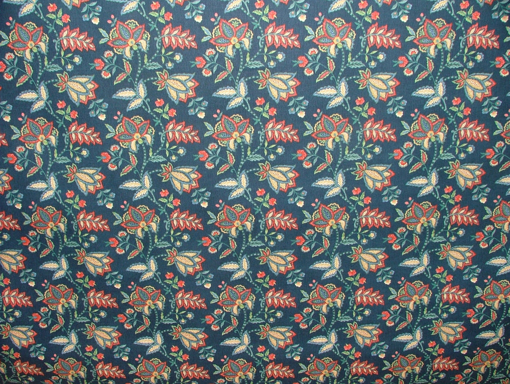 100% Cotton Curtain Fabric iLiv 4.4 Metres Maharishi Midnight Upholstery Cushion2