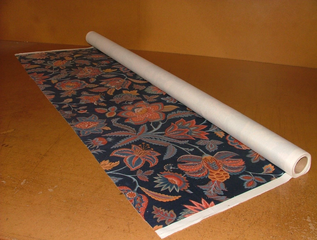 3 Metres iLiv Sarita Sapphire Velvet Fabric Cushion Curtain Upholstery1