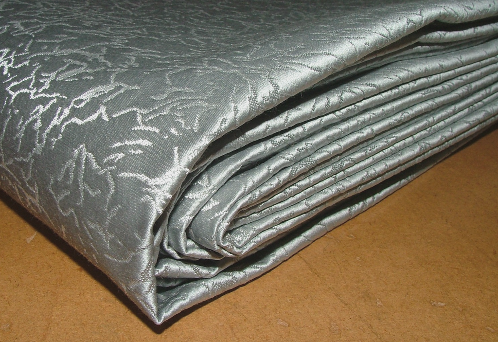 Fabric Remnants Jemima Sterling Jacquard 5.8 Metres Upholstery Cushion Curtain7