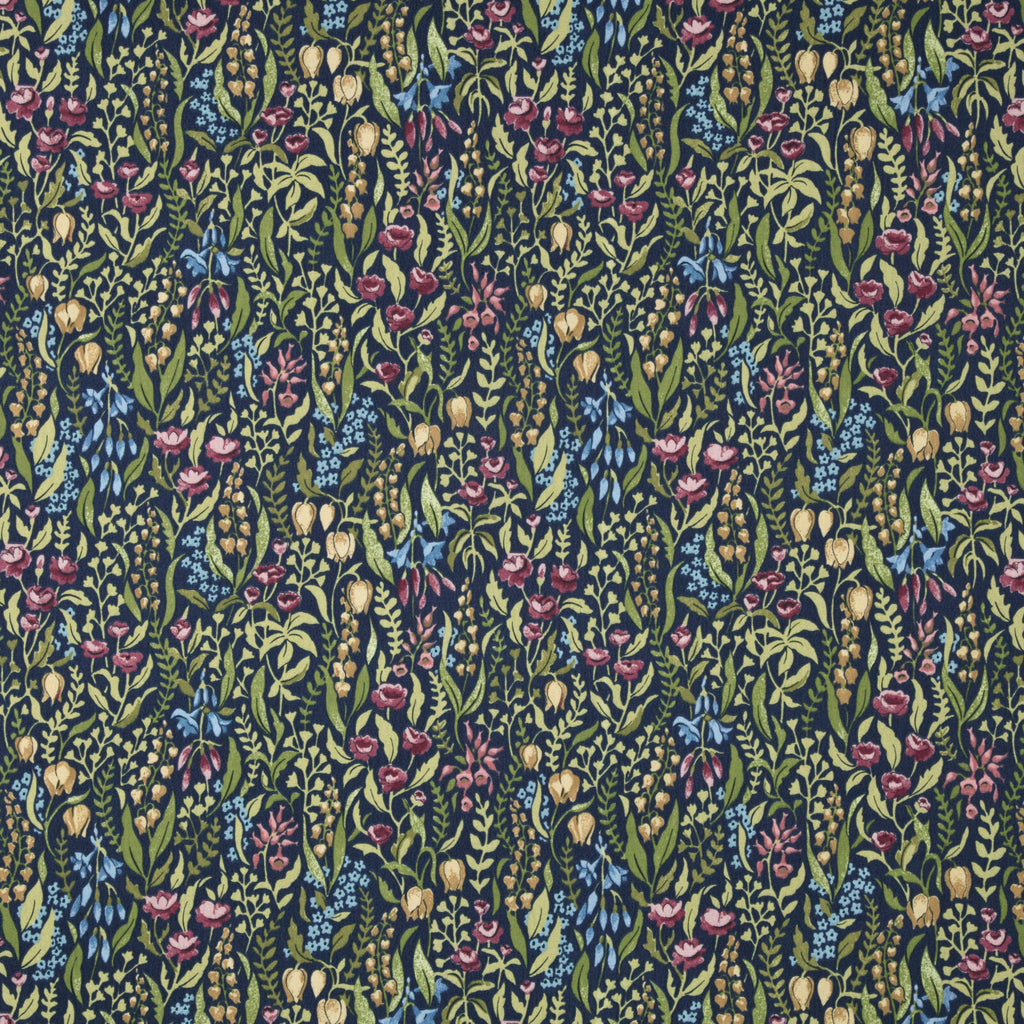 1.1 Metres Kelmscott Jewel Woven Cotton Fabric Cushion Curtain Upholstery1