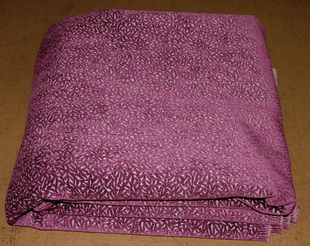 2.8 Metres iLiv Quartz Fuchsia Plush Chenille Fabric Curtain Upholstery Cushion