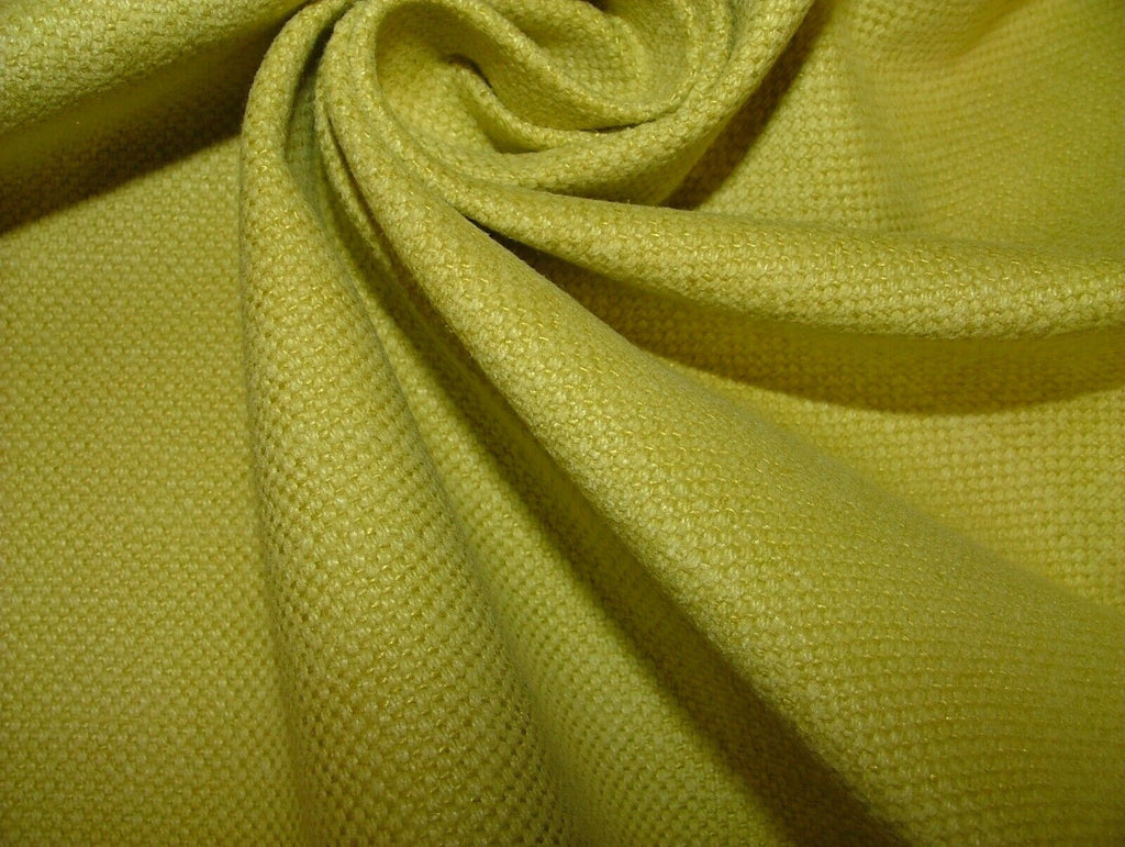 Romo Linara Lime Green Linen Fabric Upholstery Cushion Curtain - By The Metre