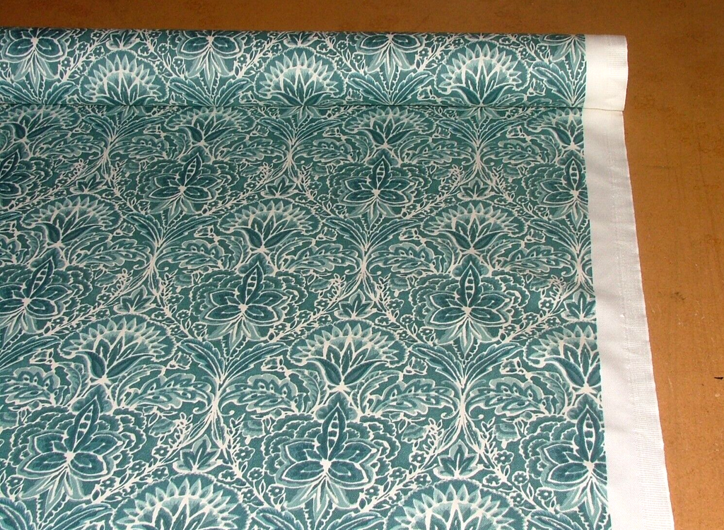 5.6 Metre iLiv Rhapsody Seafoam 100% Cotton Fabric Cushion Curtain Upholstery