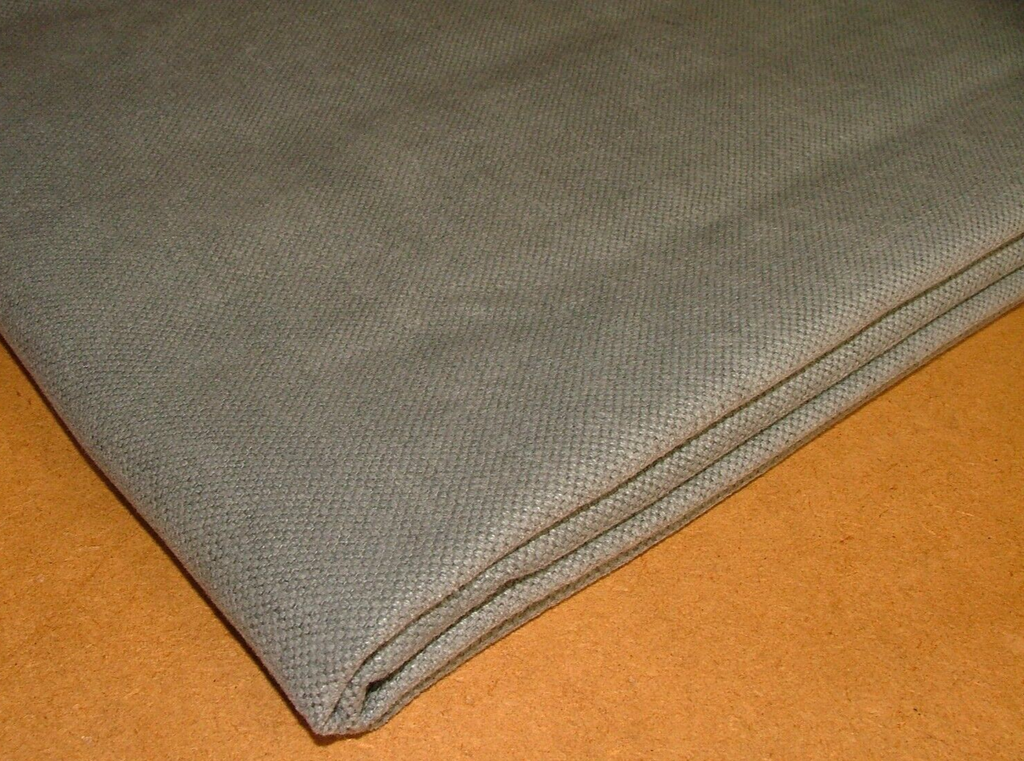 1.1 Metres Romo Linara French Grey Linen Union Fabric Upholstery Cushion Curtain