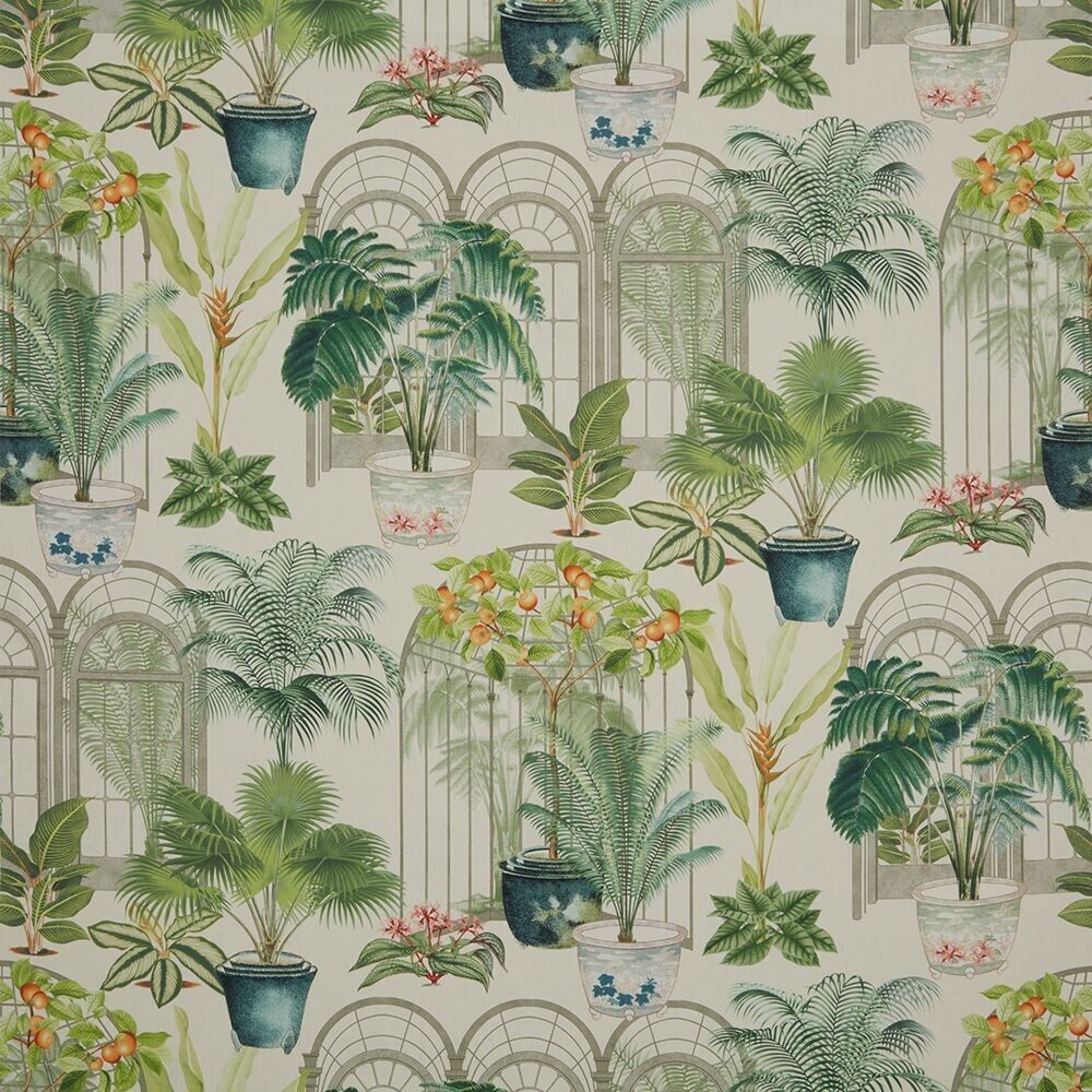 3 Metres iLiv Victorian Glasshouse Spruce Fabric Cushion Curtain Upholstery