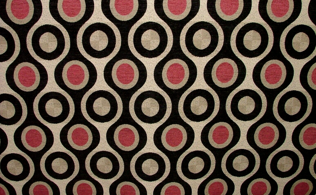 15 Metres Geometric Plush Chenille Fabric Curtain Upholstery Cushion RRP £675.00