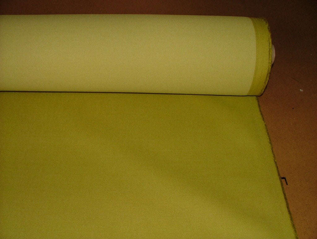 Romo Linara Lime Green Linen Fabric Upholstery Cushion Curtain - By The Metre