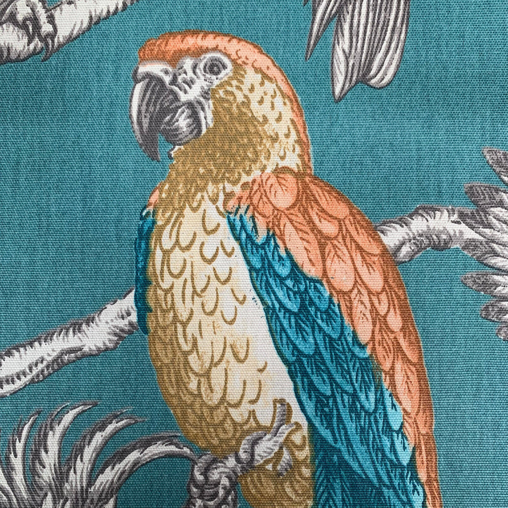 4.8 Metres iLiv Aviary Lagoon Parrot Bird Curtain Upholstery Cushion Fabric