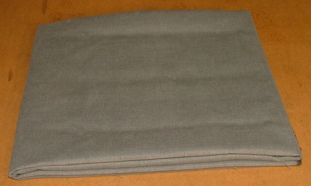 1 Metre Romo Linara French Grey Linen Union Fabric Upholstery Cushion Curtain