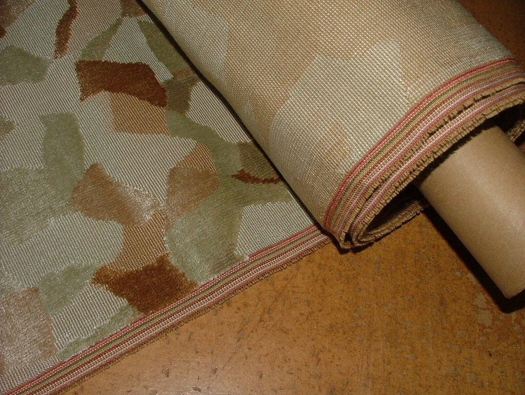 4.1 Metre Romo Contemporary Camouflage Velvet Fabric Upholstery  RRP £1309