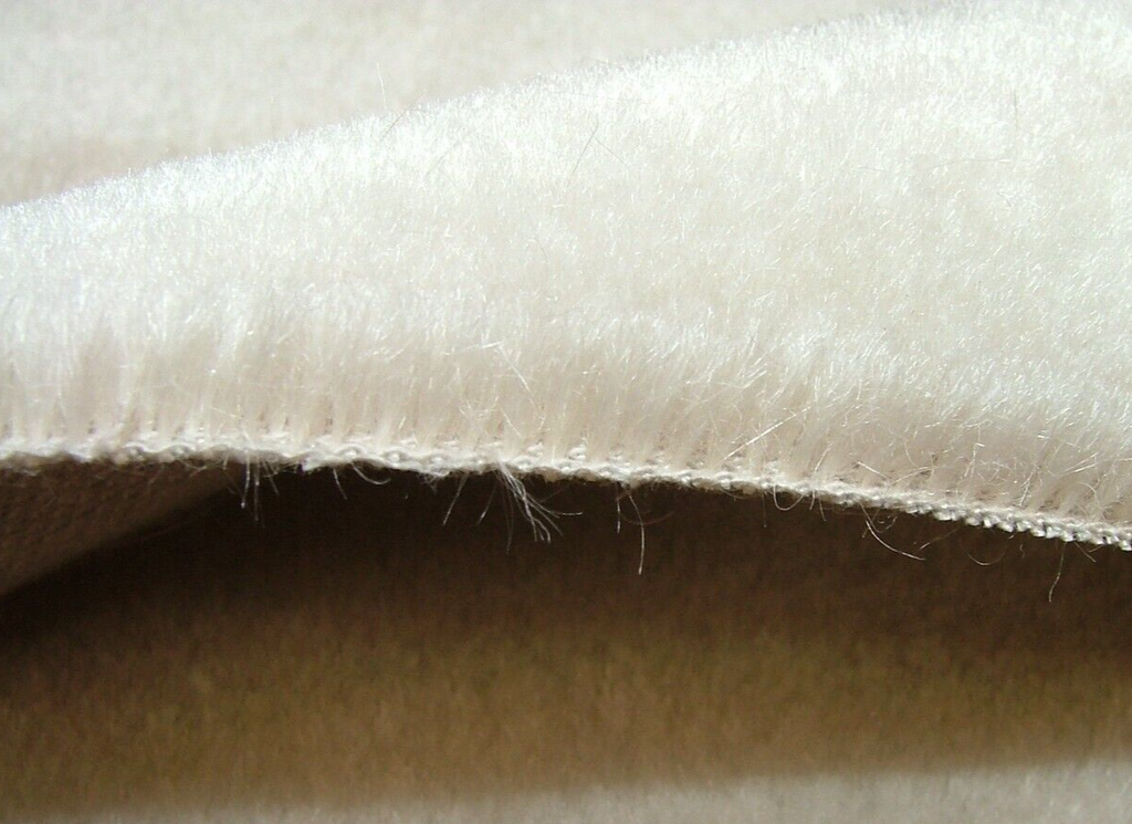 Romo Rest Eggshell Thick Mohair Velvet Fabric Upholstery Cushion RRP £368.50