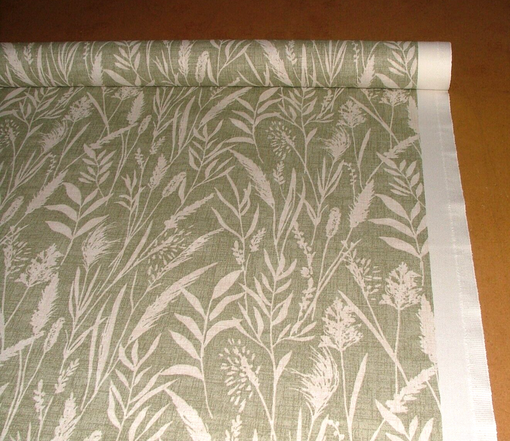 3.4 Metres iLiv Wild Grasses Hemp Cotton Fabric Cushion Curtain Upholstery