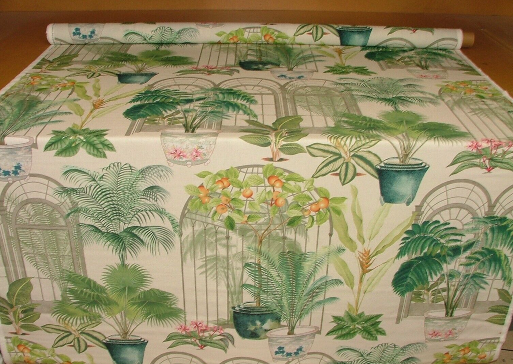 3 Metres iLiv Victorian Glasshouse Spruce Fabric Cushion Curtain Upholstery