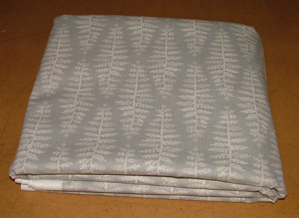 5.5 Metres iLiv Fernia Dove Grey Cotton Fabric Cushion Curtain Upholstery