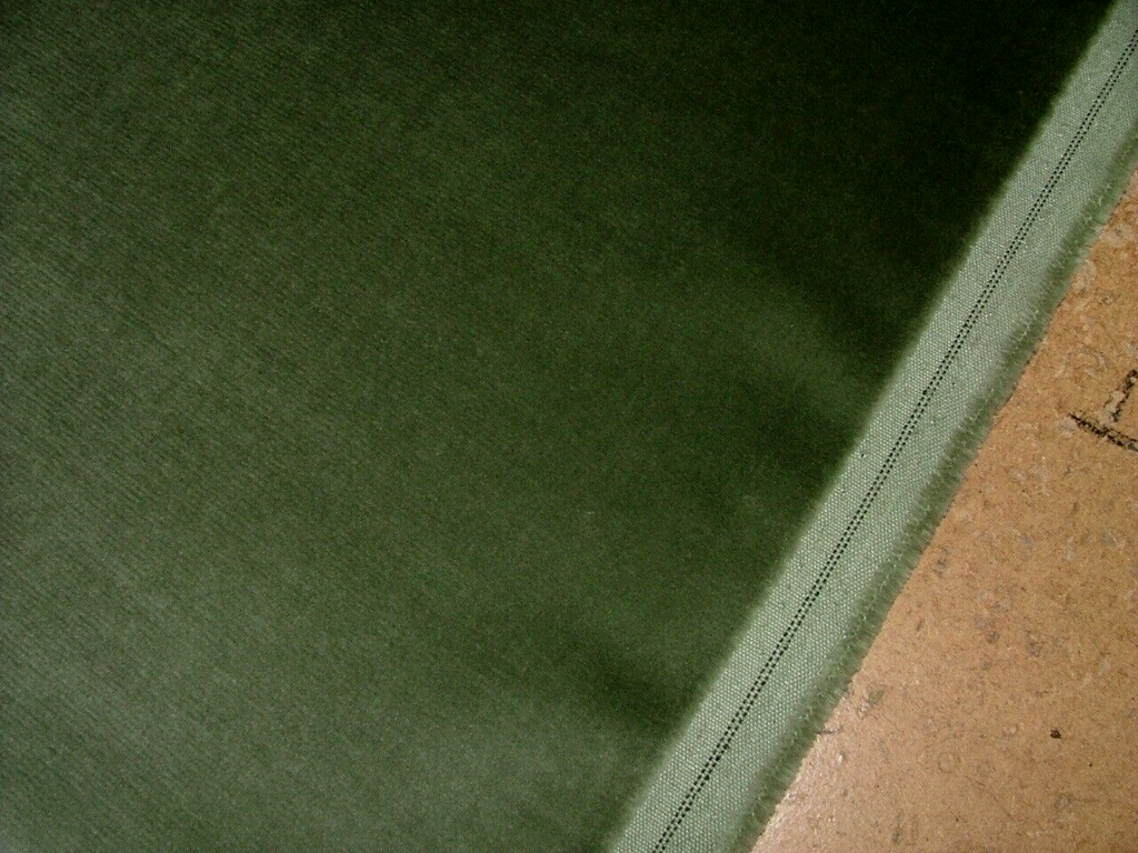 10 Metre Romo Verde Green Velvet Fabric Curtain Upholstery Cushion RRP £1650.002
