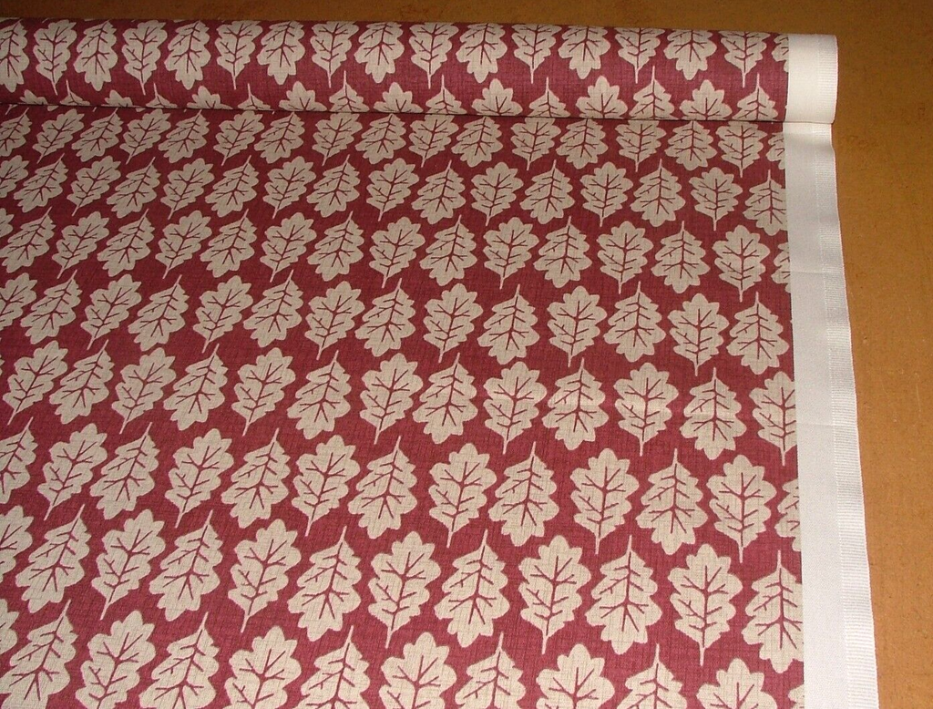 4 Metres iLiv Oak Leaf Maasai 100% Cotton Fabric Cushion Curtain Upholstery