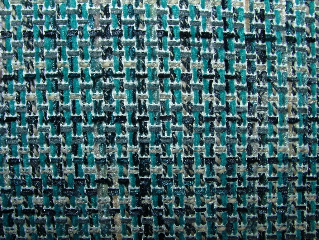 2.3 Metres iLiv Zen Midnight Textured Woven Fabric Cushion Curtain Upholstery