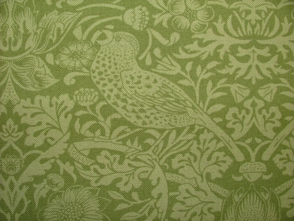 32 Metre William Morris Strawberry Thief Apple Curtain Upholstery Cushion Fabric