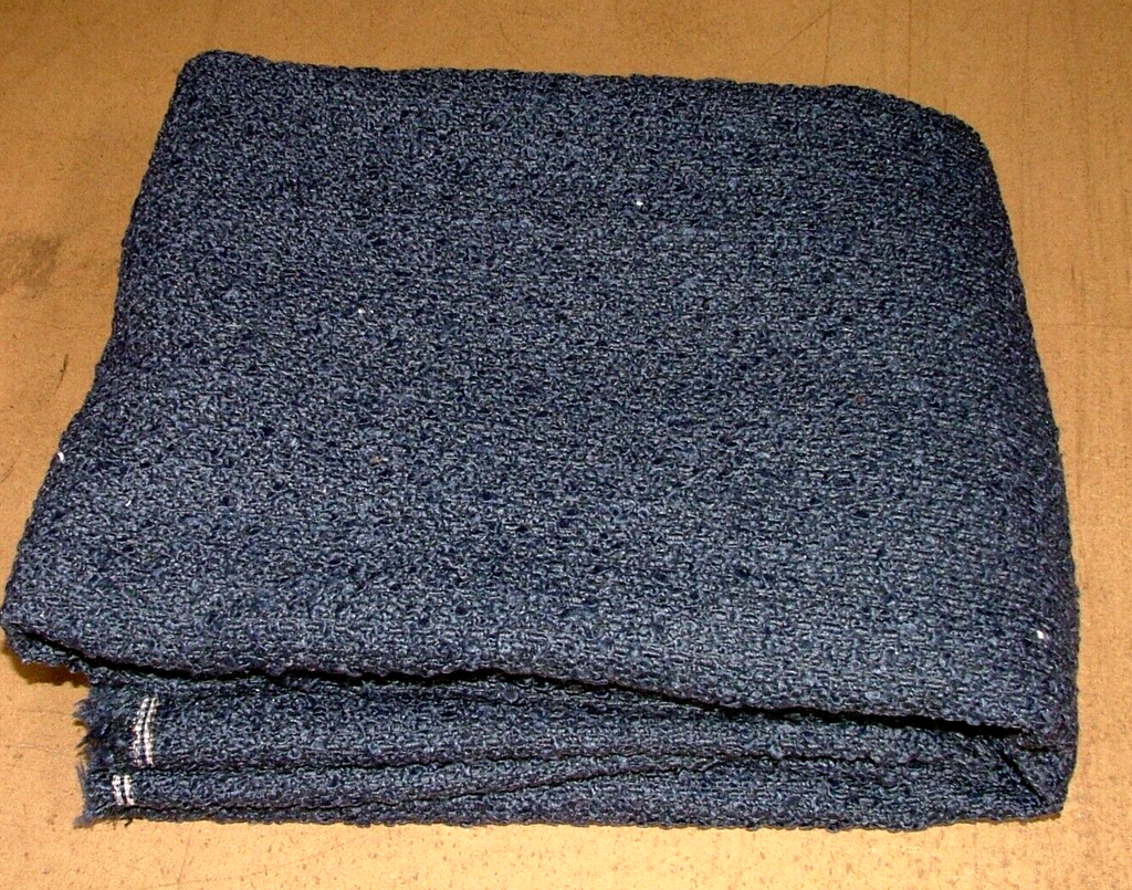 2.2 Metres iLiv Arlo Marine Blue Thick Boucle Fabric Upholstery Cushion