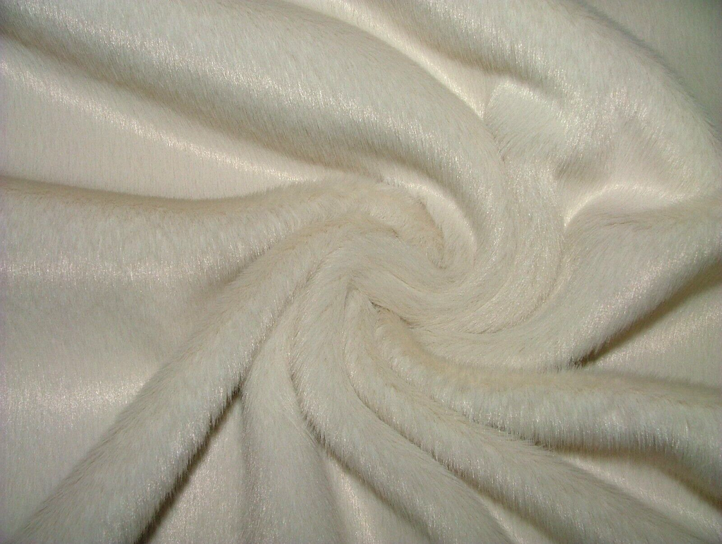 2.5 Metres Romo Zinc Benjamin Cream Faux Fur  Fabric Upholstery RRP £300.00