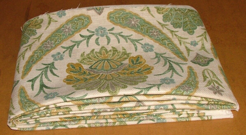 1.8 Metres iLiv Lucerne Mint Thick Linen Blend Fabric Cushion Curtain Upholstery