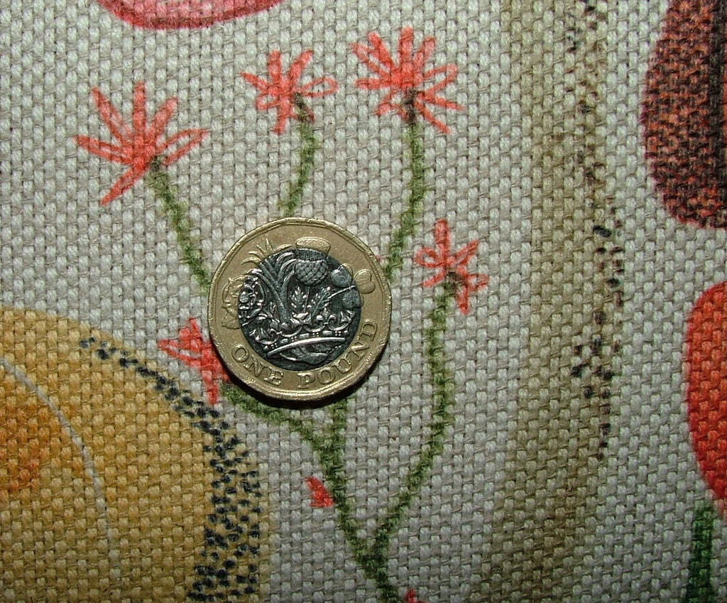 Voyage Maison Curtain Fabric LAAMORA SUMMER Linen Upholstery Cushion 8.3 METRES18