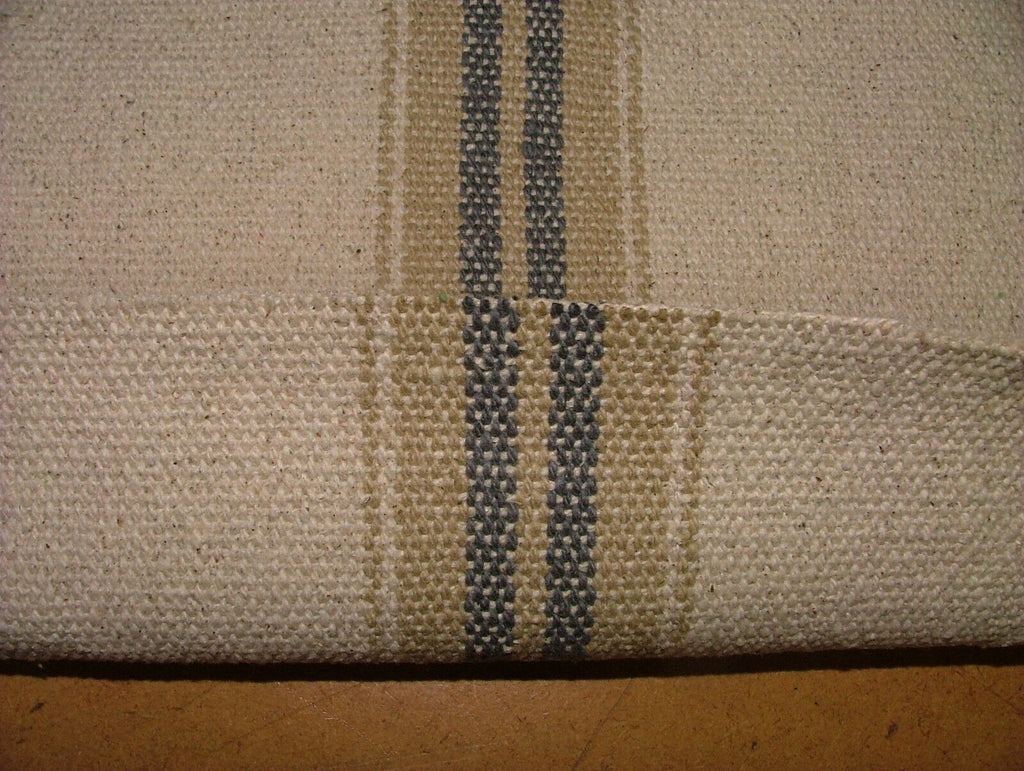 French Grain Sack 100% Cotton Linen Look Curtain Upholstery Cushion Craft Fabric