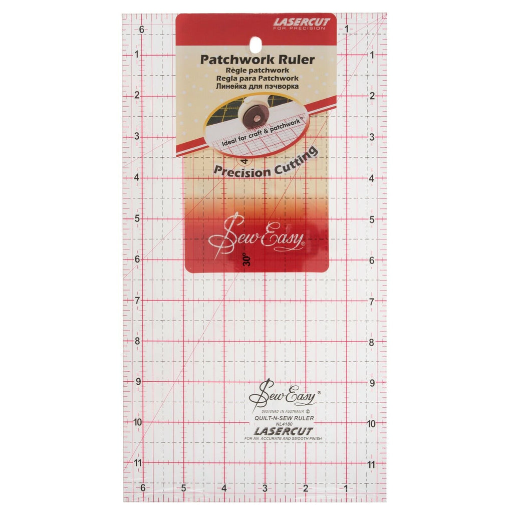 Sew Easy Quilters Craft Patchwork Square / Rectangle Ruler Various Sizes