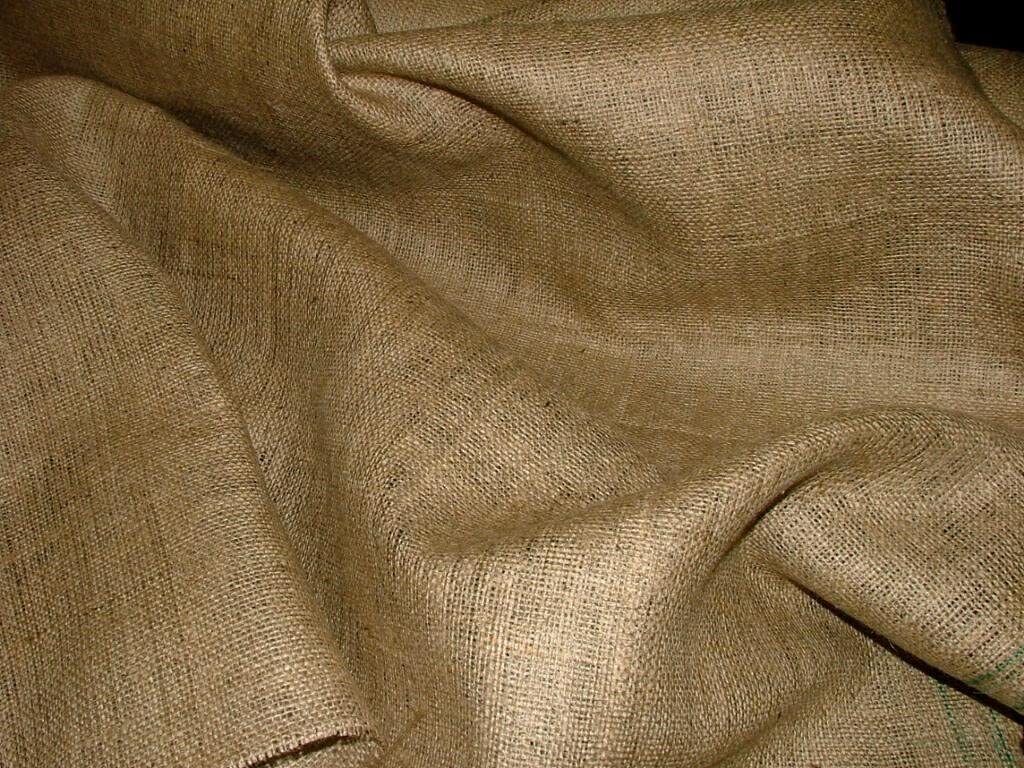 40 Mtrs 40" Wide 10oz Quality Hessian Upholstery Fabric Art Craft School Notice