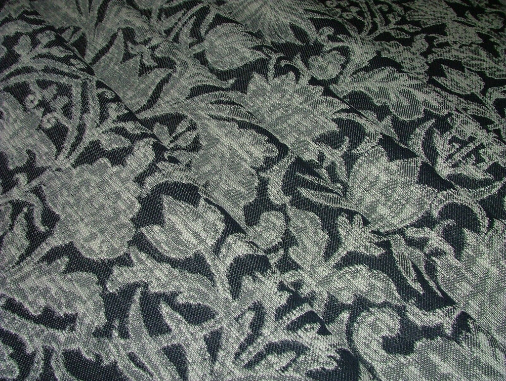 35 Metres Riverhill Indigo Blue Woven Jacquard Fabric Curtain Upholstery Cushion