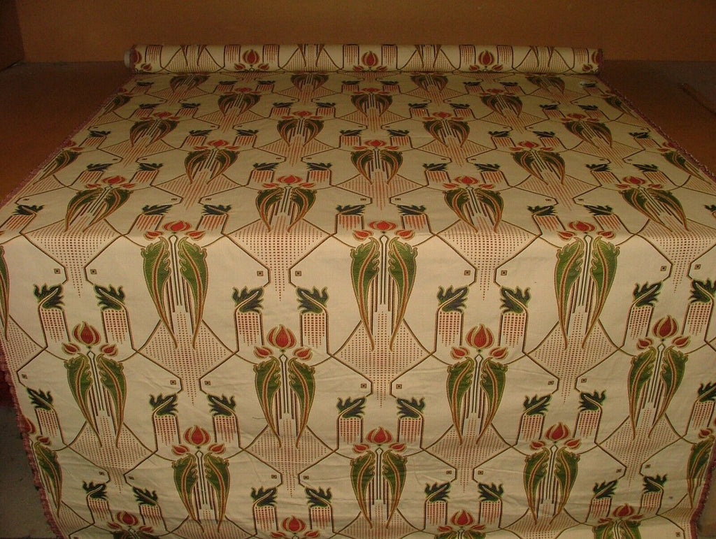 10 Metres Rennie Mackintosh Woven Jacquard Fabric - Curtain Upholstery Cushion