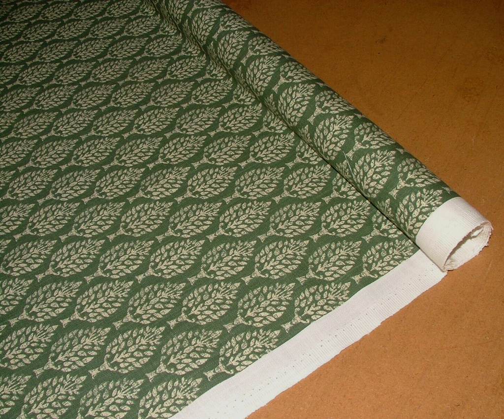 1.8 Metres iLiv Kemble Spruce Green Cotton Fabric Cushion Curtain Upholstery