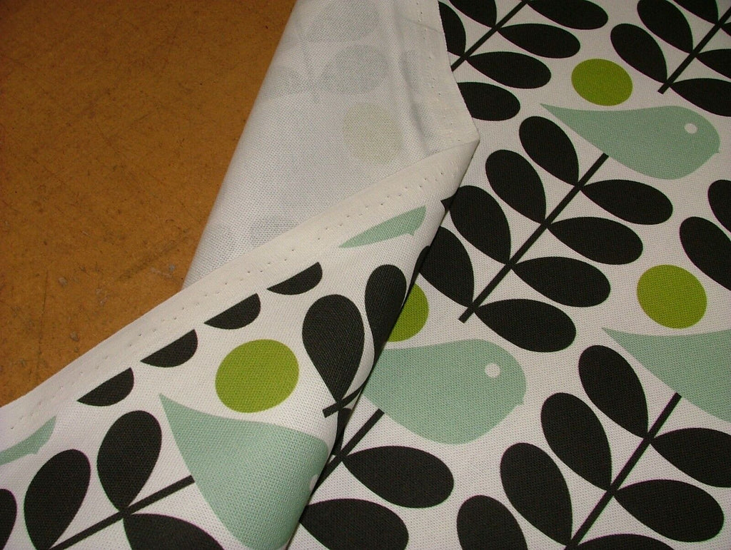 Orla Kiely Early Bird Granite Curtain Upholstery Cushion Bag Making Fabric