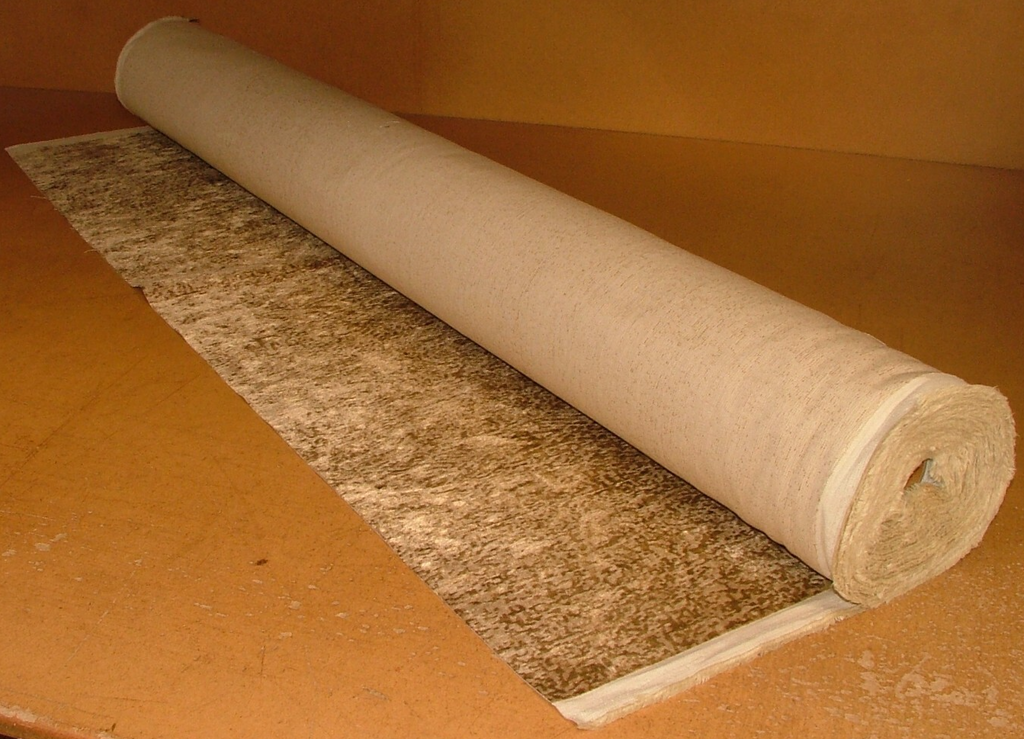 Curtain Fabric Plush Velvet  Lynx Gold Upholstery Cushion 15 Metre Roll0