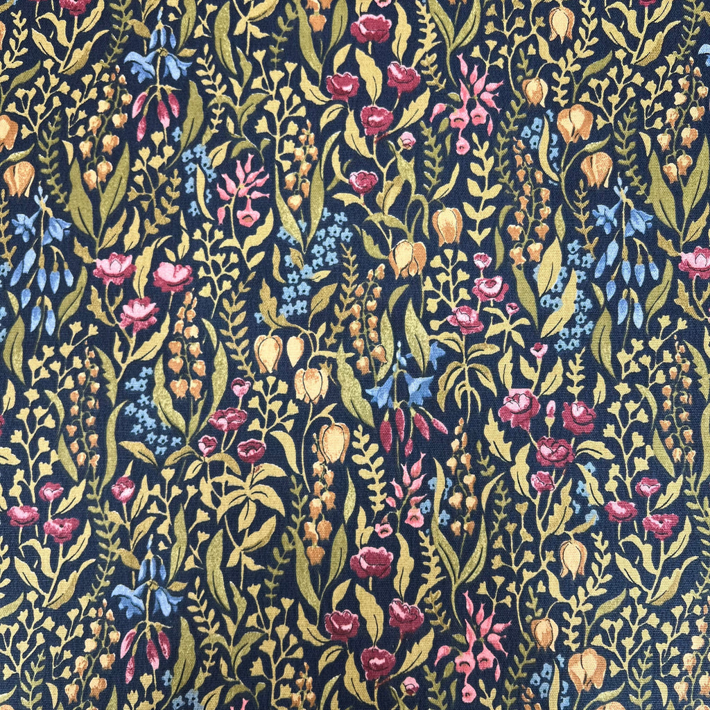 1.1 Metres Kelmscott Jewel Woven Cotton Fabric Cushion Curtain Upholstery3